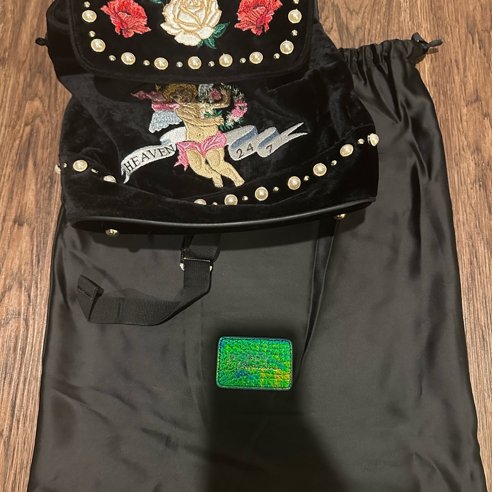 Poppy Lissiman Embroidered Heaven 24/7 Angel Backpack. - Picture 10 of 10